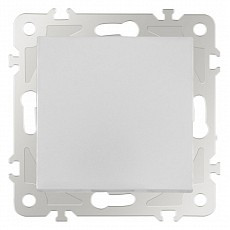 Выключатель перекрестный одноклавишный без рамки arte milano 206 206.34-1.silver